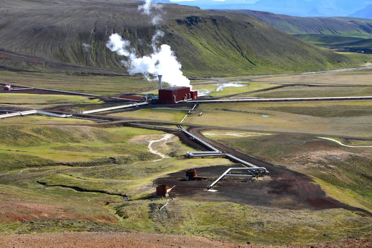 geothermal energy plant